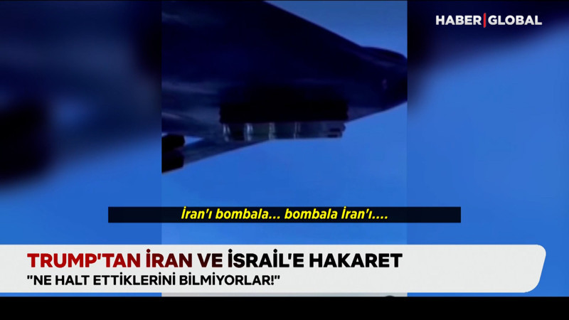 Trump’tan İran ve İsrail’e hakaret
