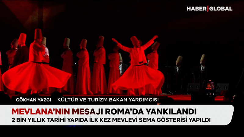 Mevlana'nın öğretileri İtalya'da