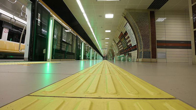 Yenikapı-Hacıosman Metro Hattı'nda bazı istasyonlar kapatıldı