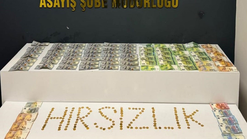 Evden 2 milyon liralık altın ve döviz hırsızlığı