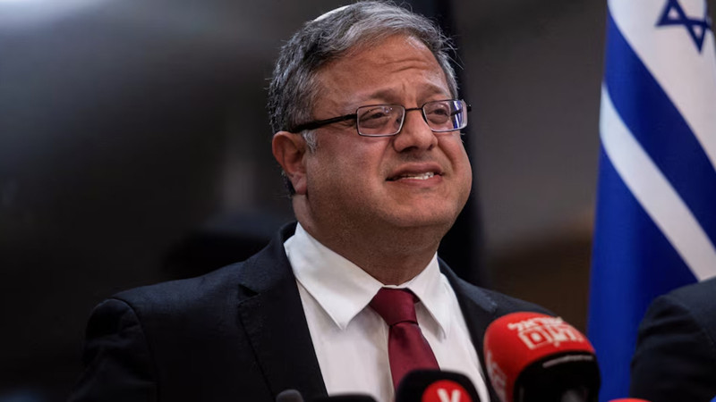 İsrail'in aşırı sağcı Bakanı "Gazze'nin tamamının işgal edilmesi" çağrısı yaptı
