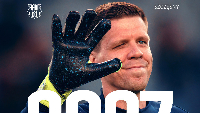 Szczesny, Barcelona'dan yeni kontratı kaptı