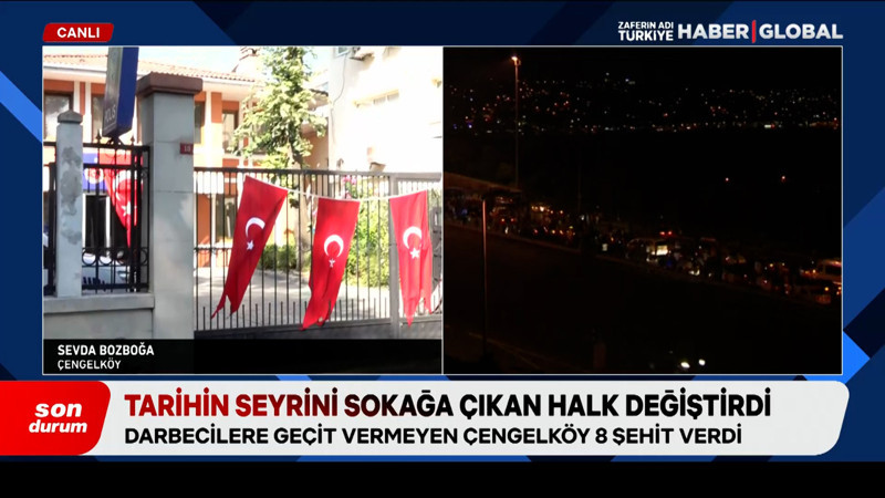 15 Temmuz'un 9. yıl dönümünde Çengelköy