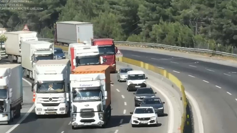 Dronlu trafik uygulamasında 730 bin 944 lira ceza