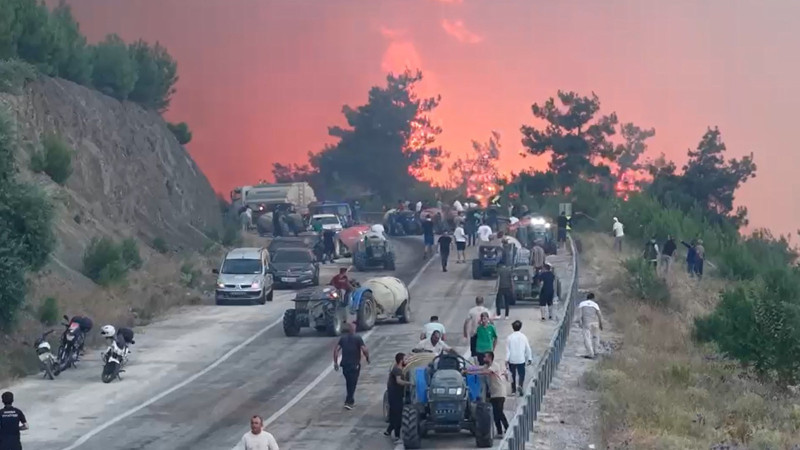 5 ildeki orman yangınlarında son durum... Havadan ve karadan müdahale sürüyor