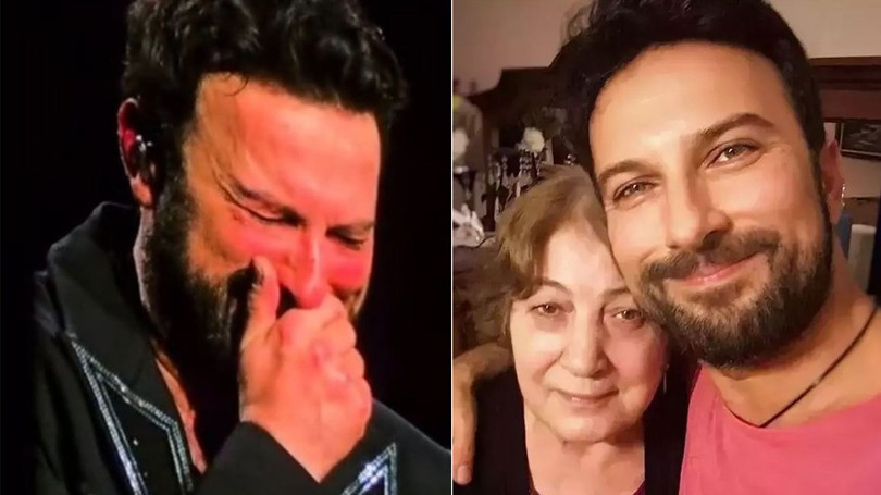 Annesinin en sevdiği şarkıyla konsere başladı! Sahnede gözyaşlarına boğuldu