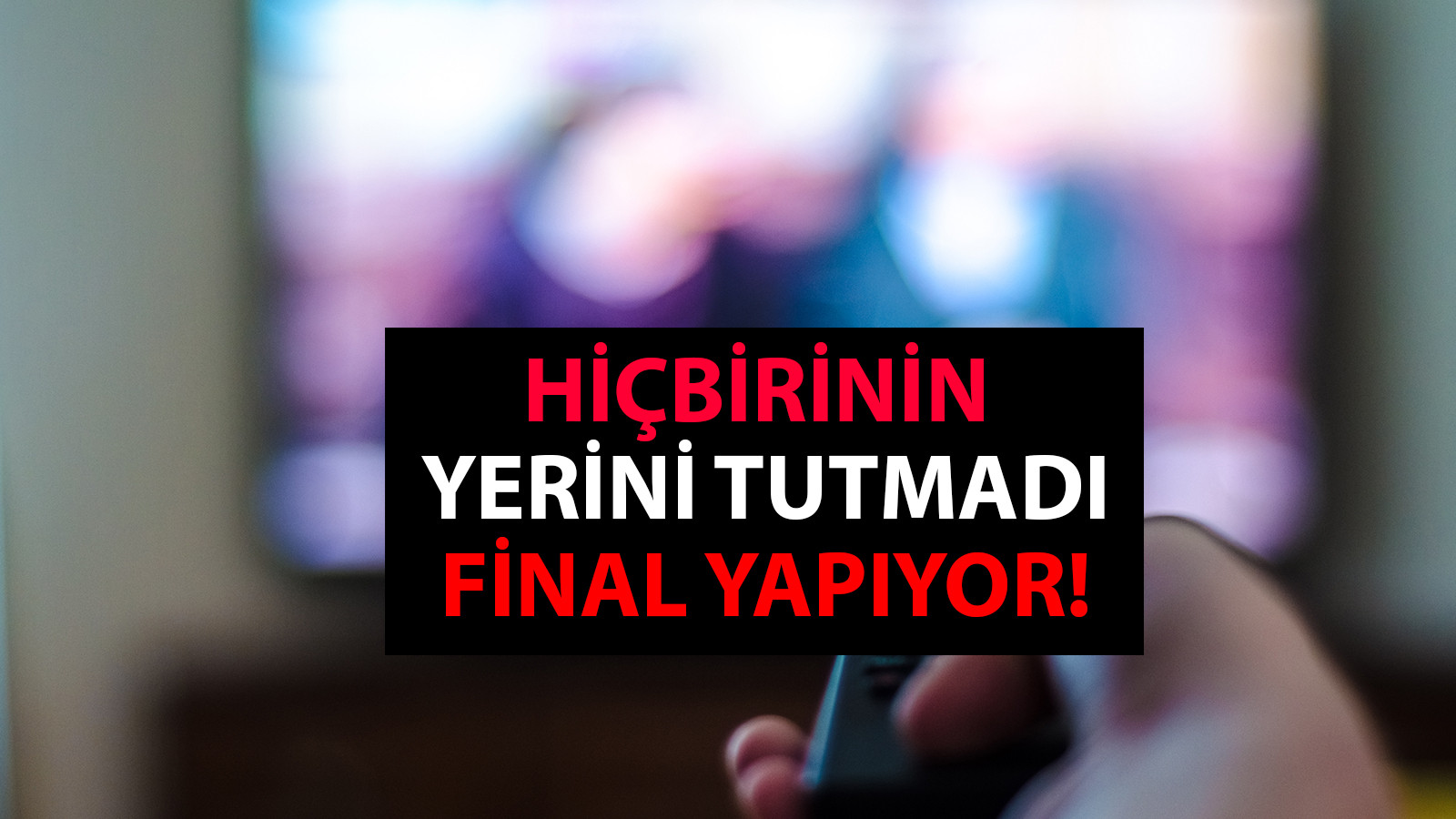 Rakiplerinin yerini tutmadı, o dizi de final yapıyor!