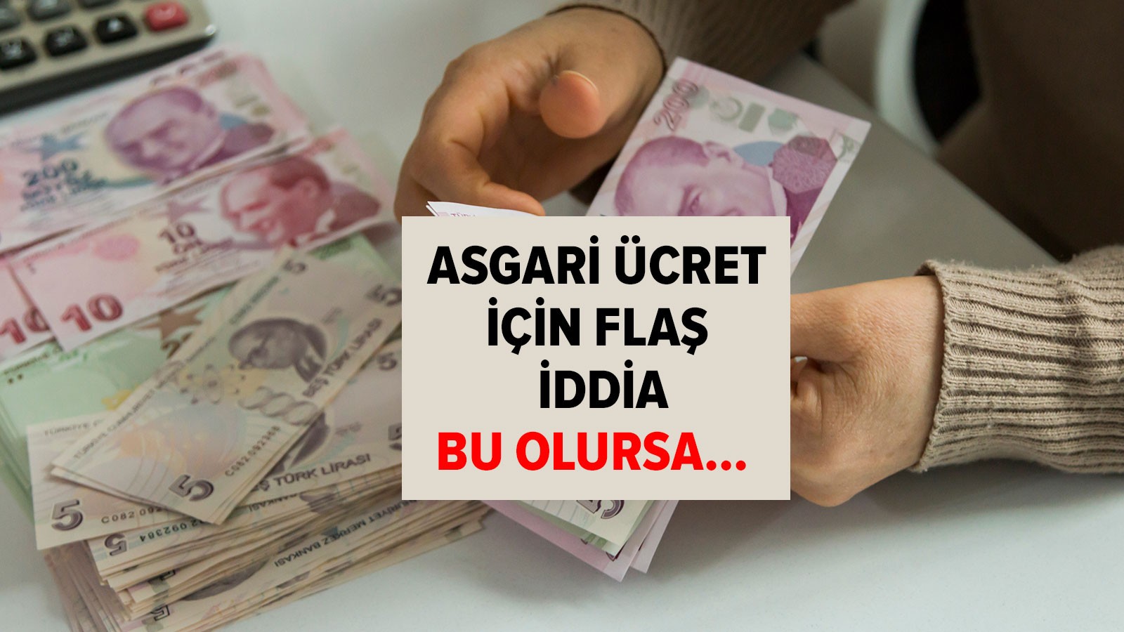 Asgari ücret için çarpıcı iddia: "Ankara'da konuşulan..."