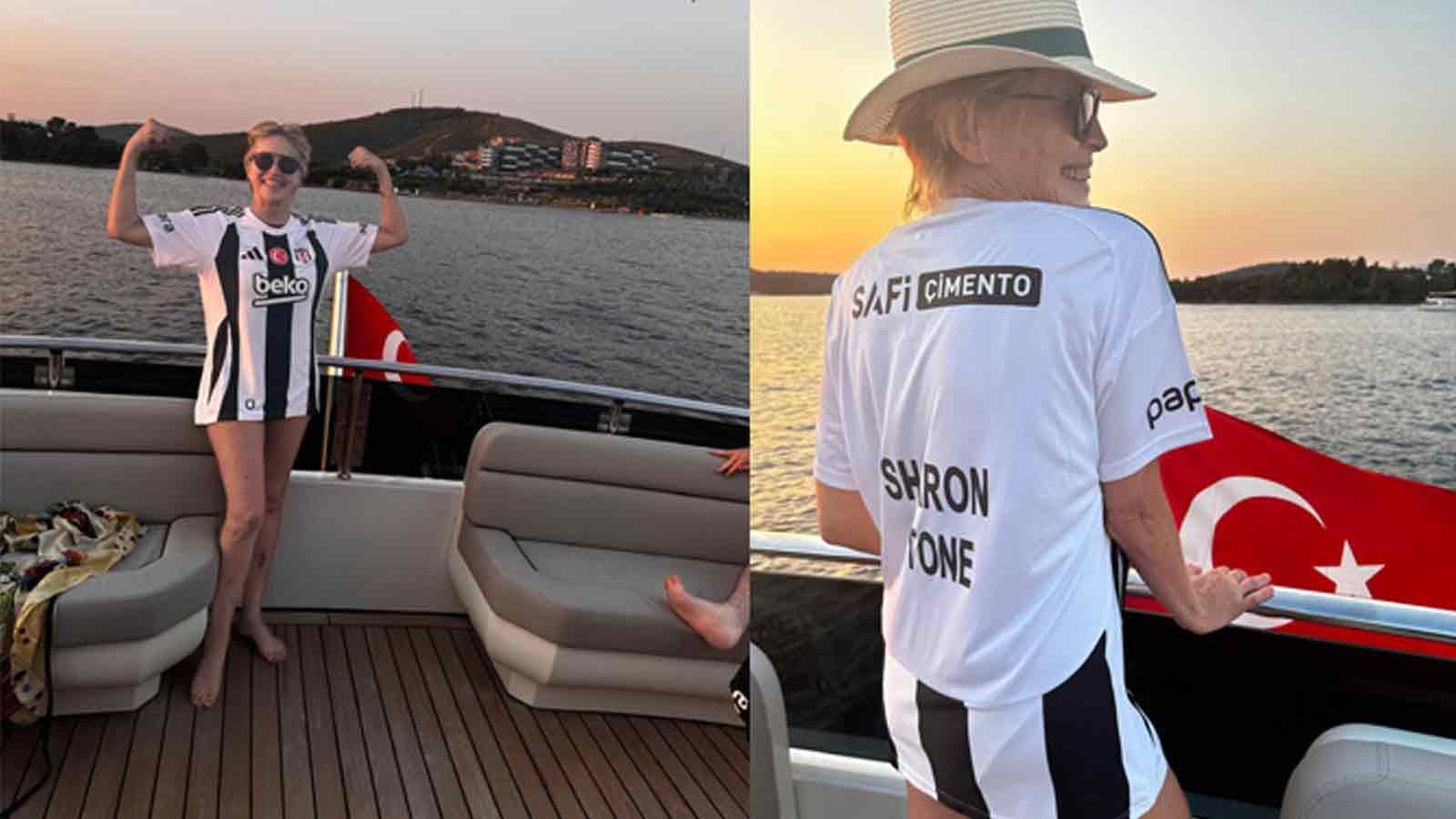 Bodrum'da tatil yapan dünyaca ünlü oyuncu Sharon Stone kaza geçirdi! - Resim: 6