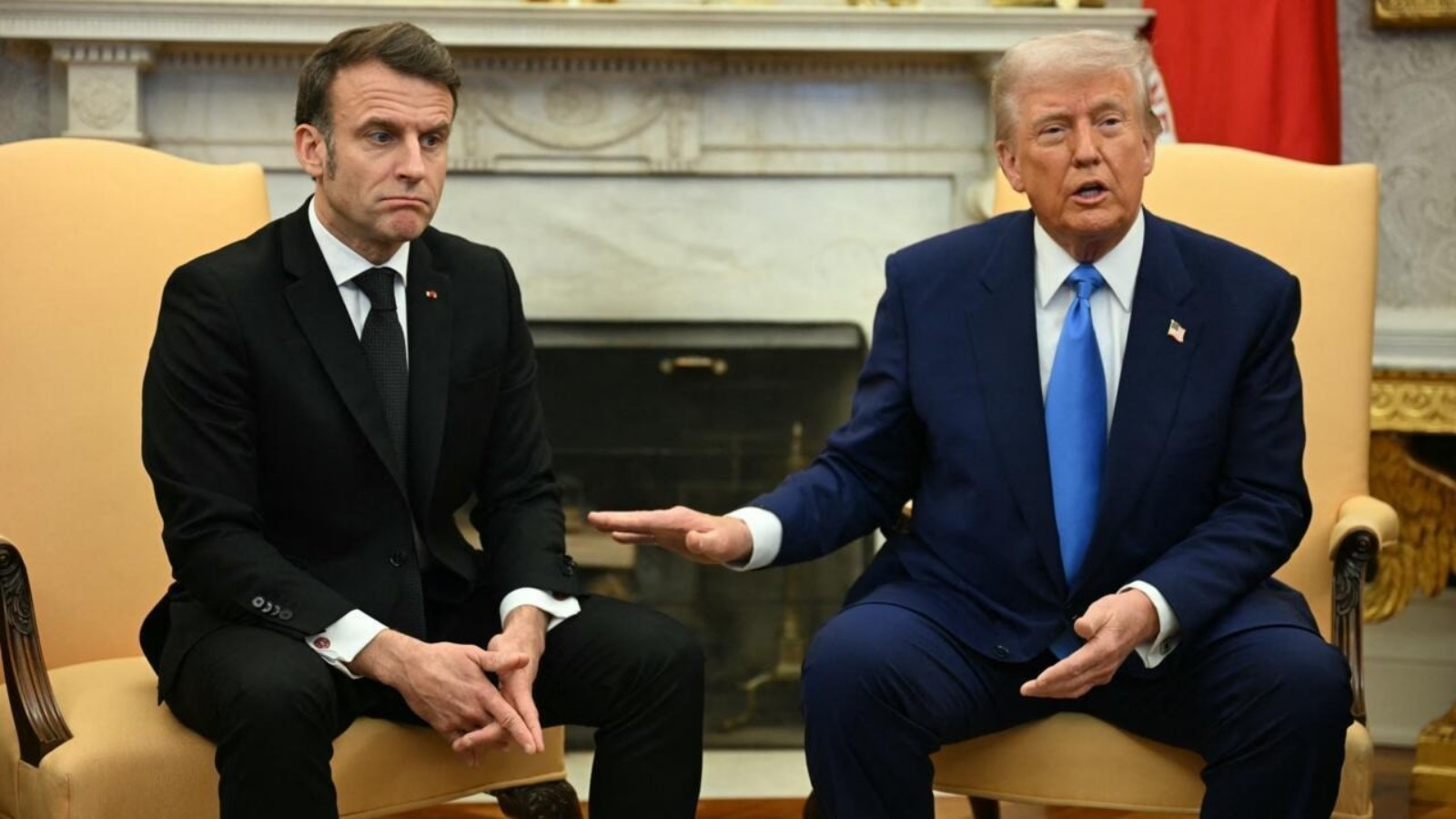 Trump ve Macron'dan çarpıcı mesajlar: Avrupa savunma için daha çok para harcamalı 