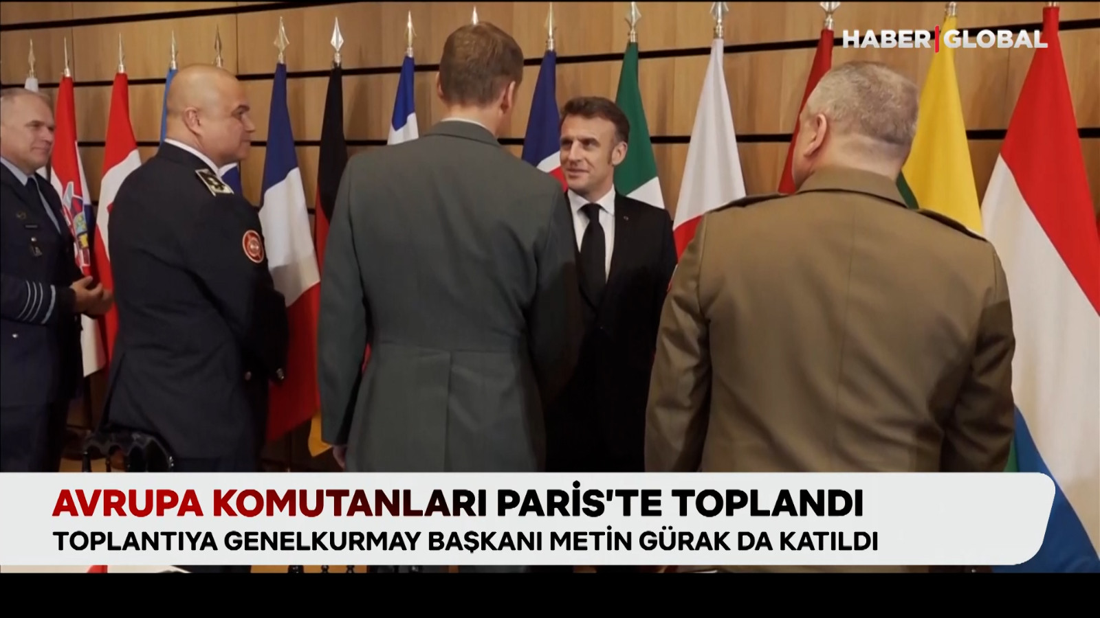 Avrupa komutanları Paris’te toplandı