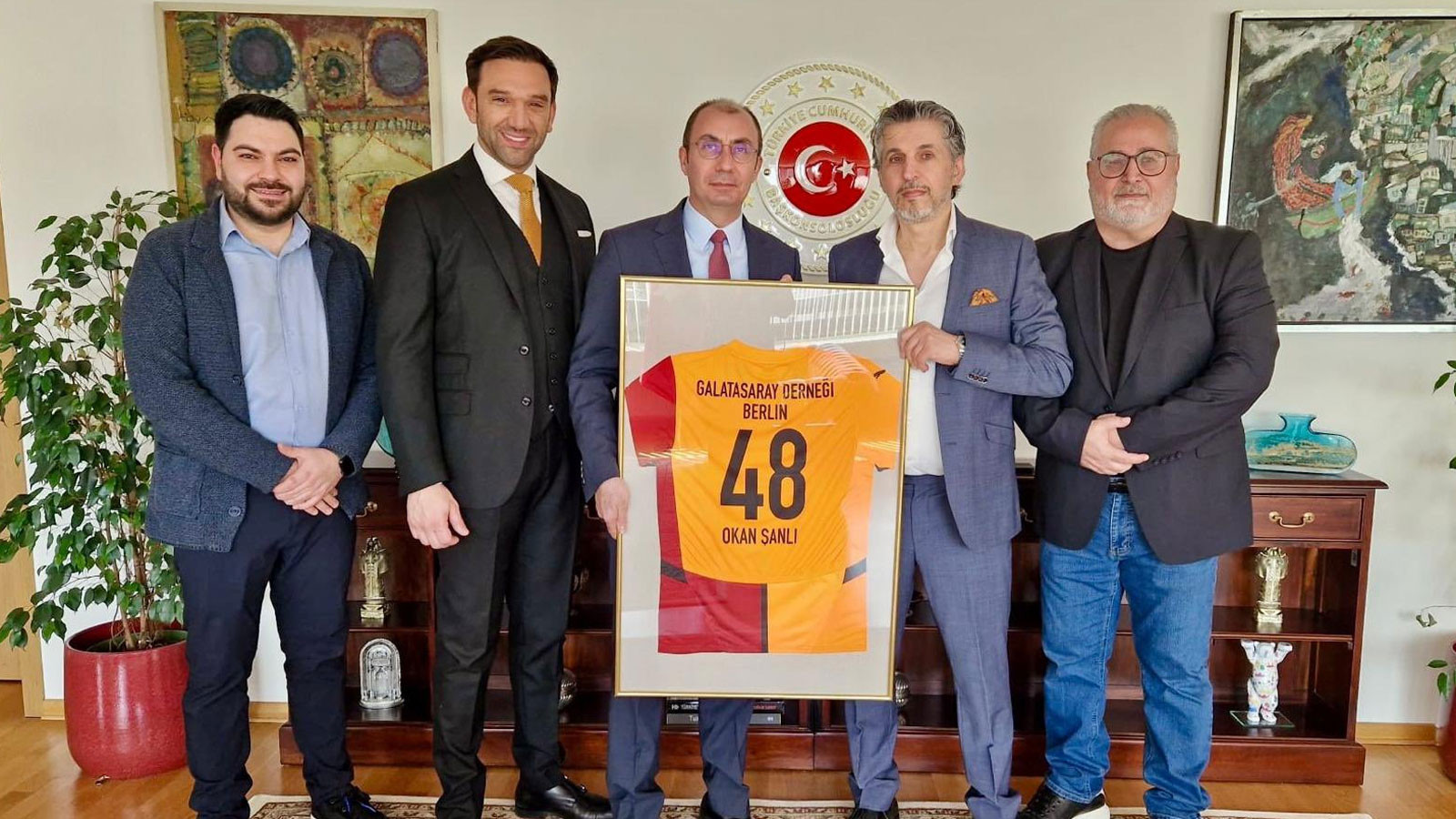 Almanya’da Berlin Galatasaraylılar Derneği kuruldu Almanya’da Berlin Galatasaraylılar Derneği kuruldu