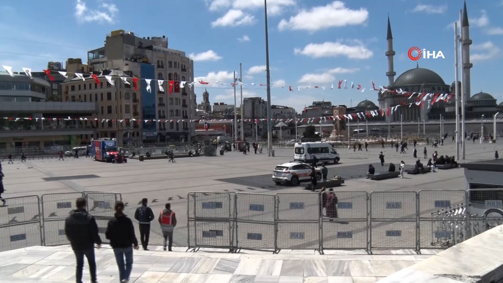 Taksim'de 1 Mayıs önlemleri thumbnail