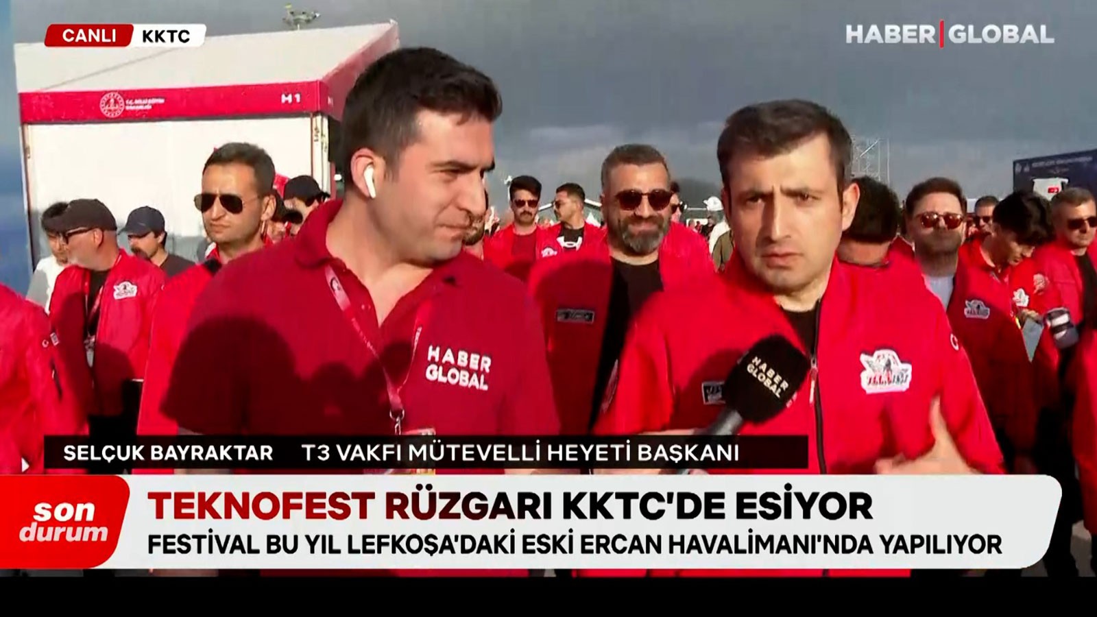 Selçuk Bayraktar Haber Global'e konuştu