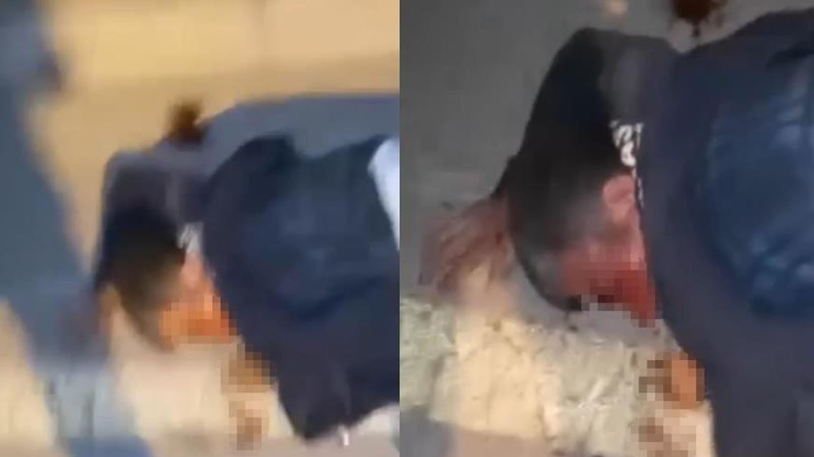Öldüresiye dövüp bıçakladığı kişiyi can çekişirken videoya aldı thumbnail