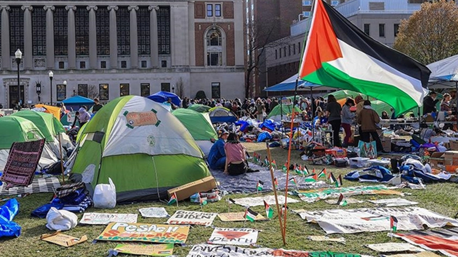 Yale ve California Eyalet Üniversitesi öğrencileri, Gazzelilere destek için açlık grevi başlattı Yale ve California Eyalet Üniversitesi öğrencileri, Gazzelilere destek için açlık grevi başlattı