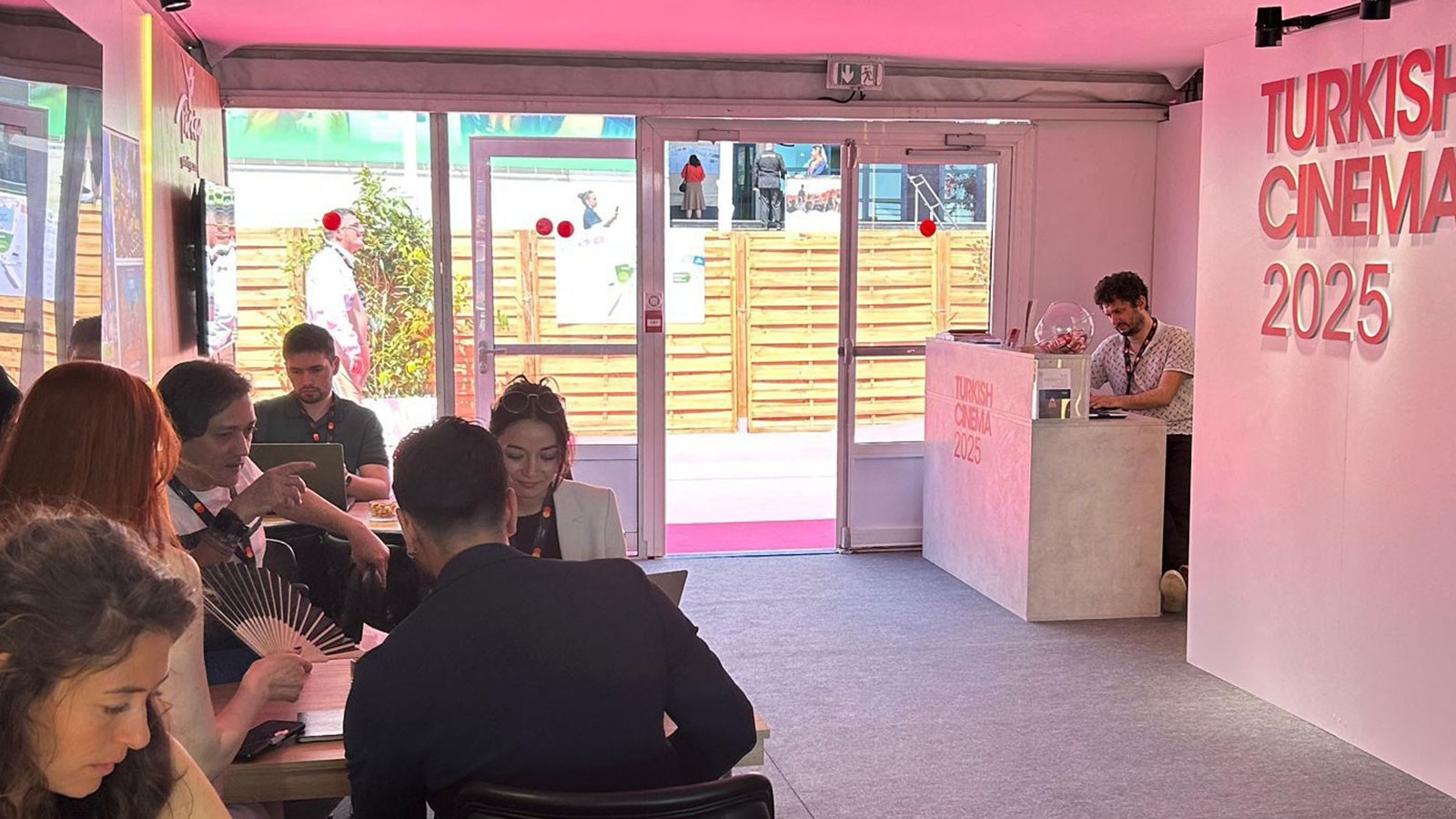 78. Cannes Film Festivali'nde Türkiye standı ilgi görüyor