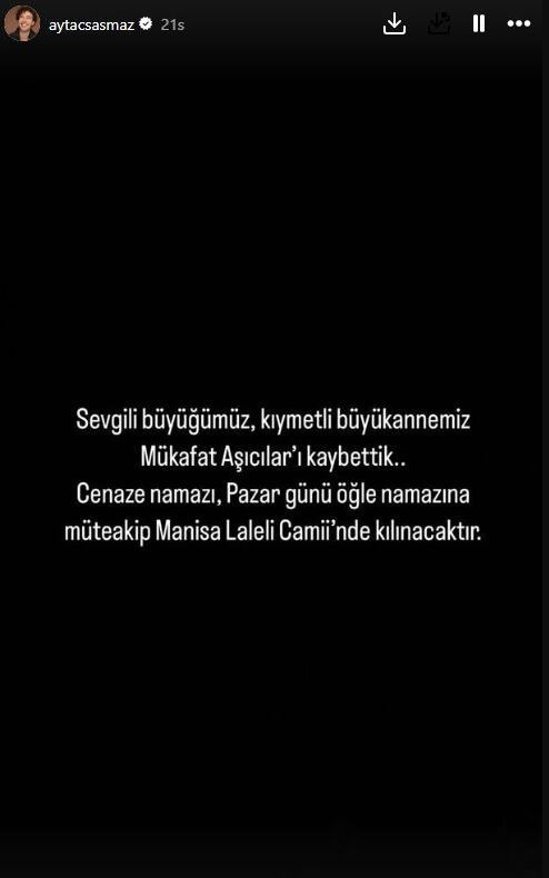Oyuncu Aytaç Şaşmaz'ın acı günü! Sosyal medyadan duyurdu - Resim : 1