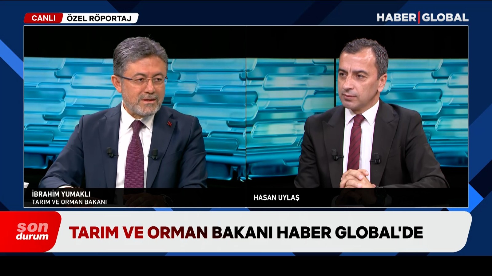 Kurban Bayramı için hangi tedbirler alındı? Bakan Yumaklı'dan Haber Global'de açıklamalar