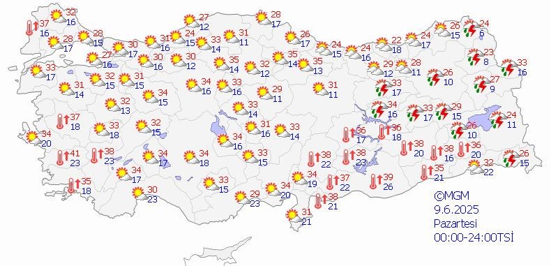 Meteoroloji'den 27 il için yüksek sıcaklık uyarısı - Resim: 3