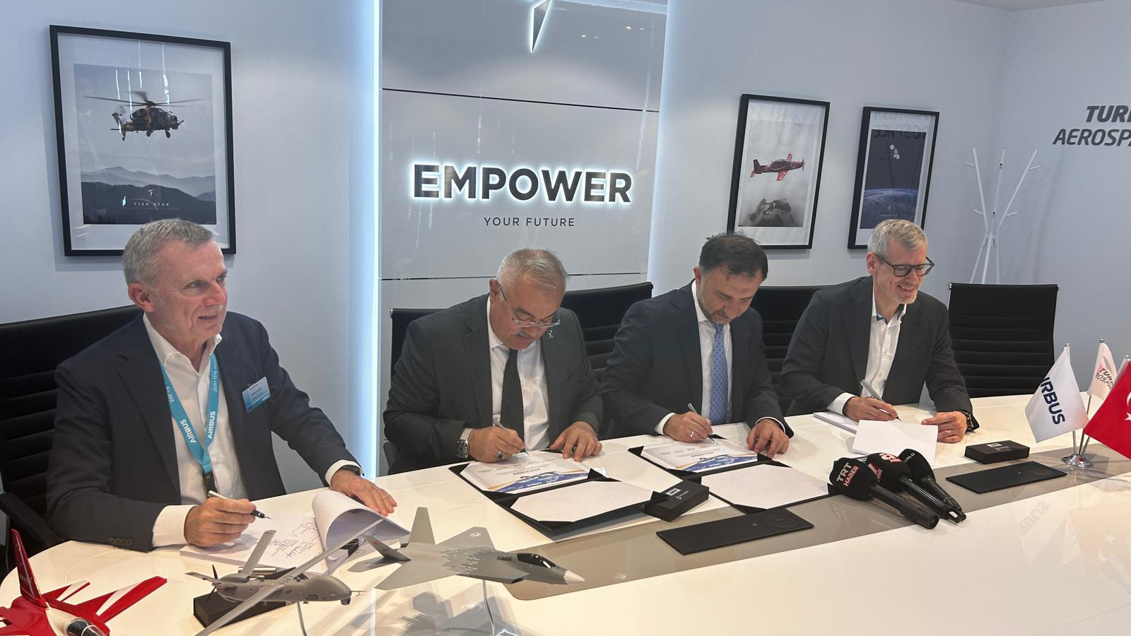 TUSAŞ ve Airbus, Paris Havacılık Fuarı’nda 2 anlaşma imzaladı