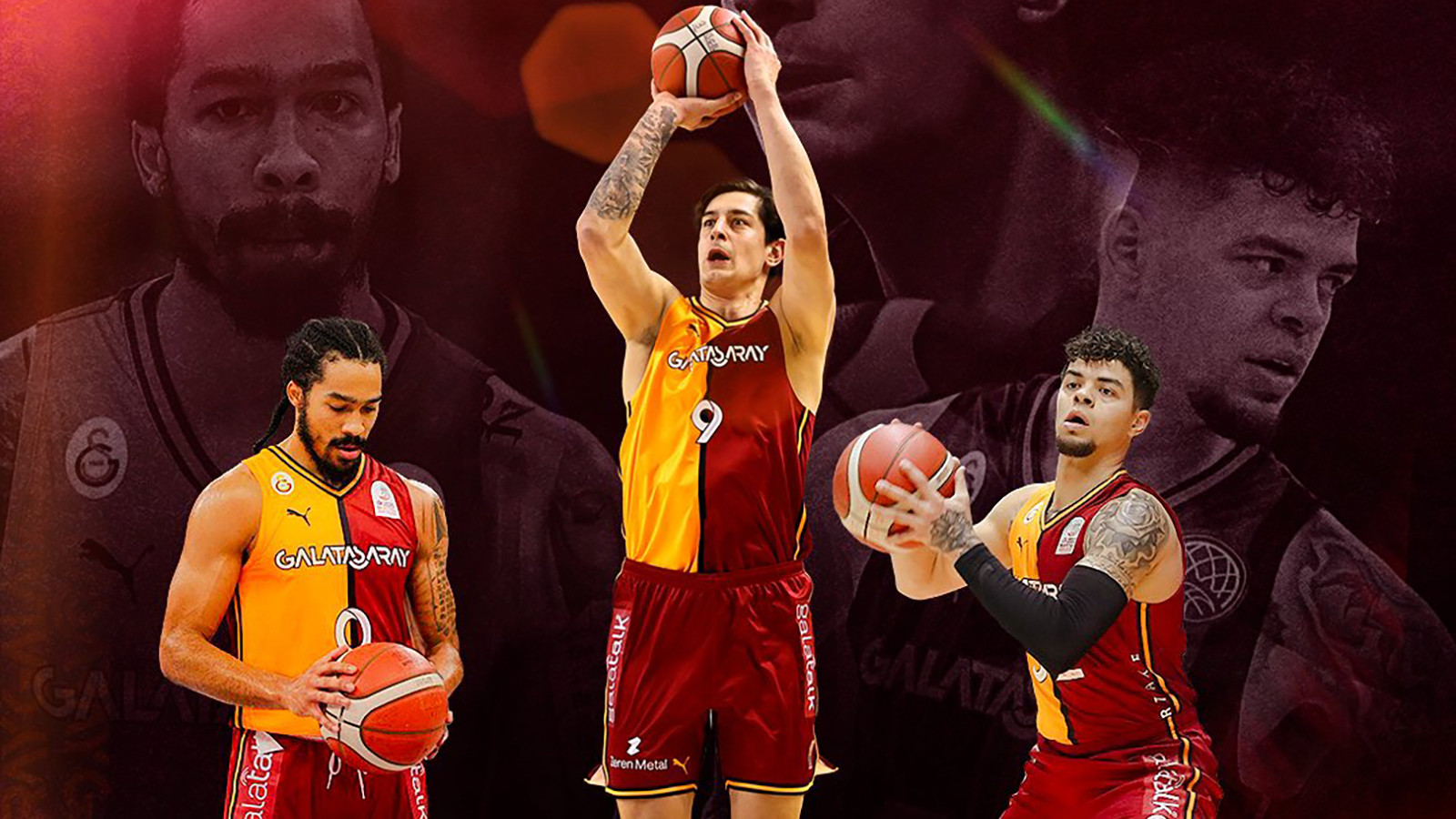 Galatasaray Samet Geyik, Rob Gray ve Otis Livingston’a veda etti