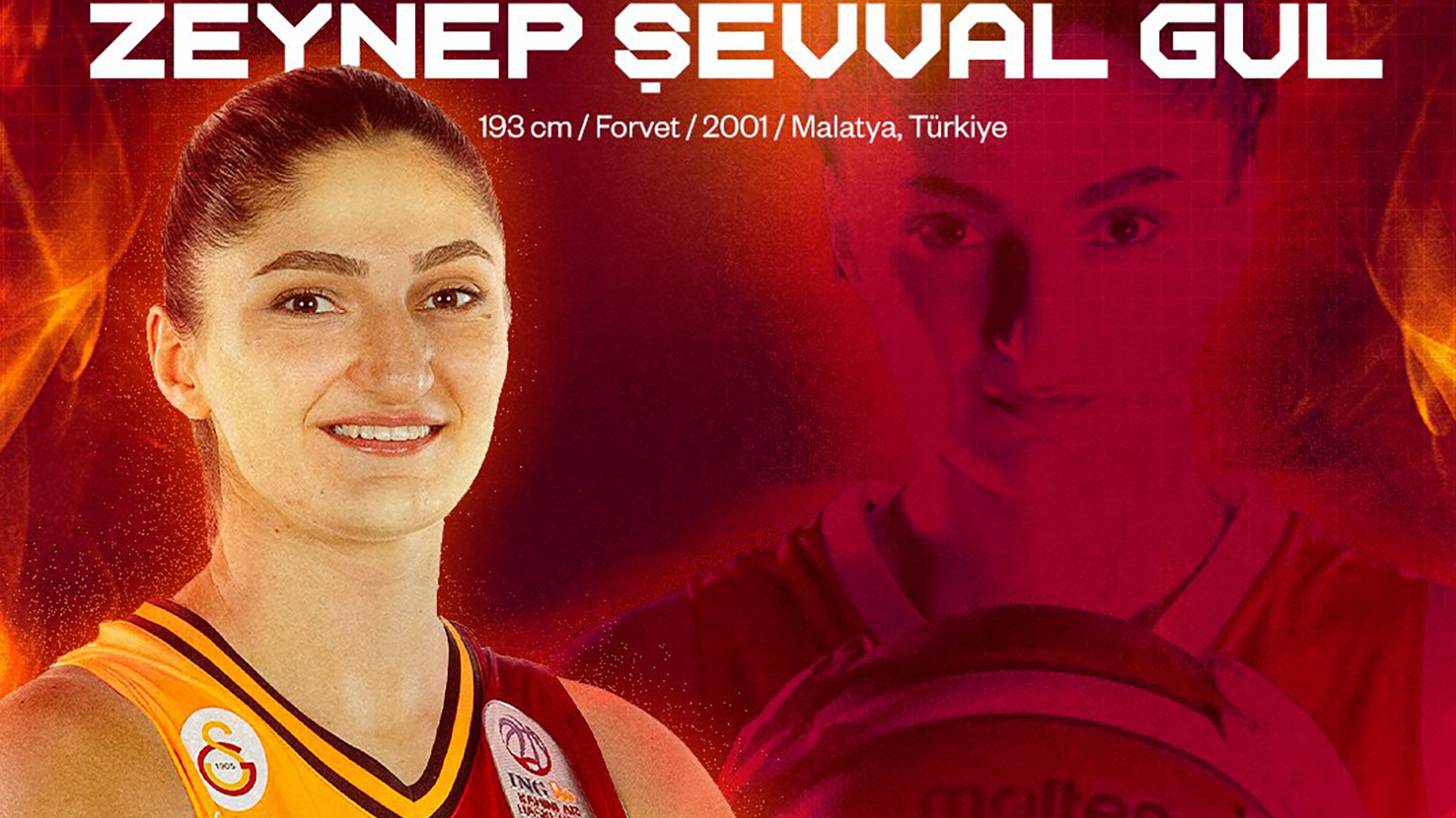 Galatasaray, Zeynep Şevval Gül’ü renklerine bağladı Galatasaray, Zeynep Şevval Gül’ü renklerine bağladı