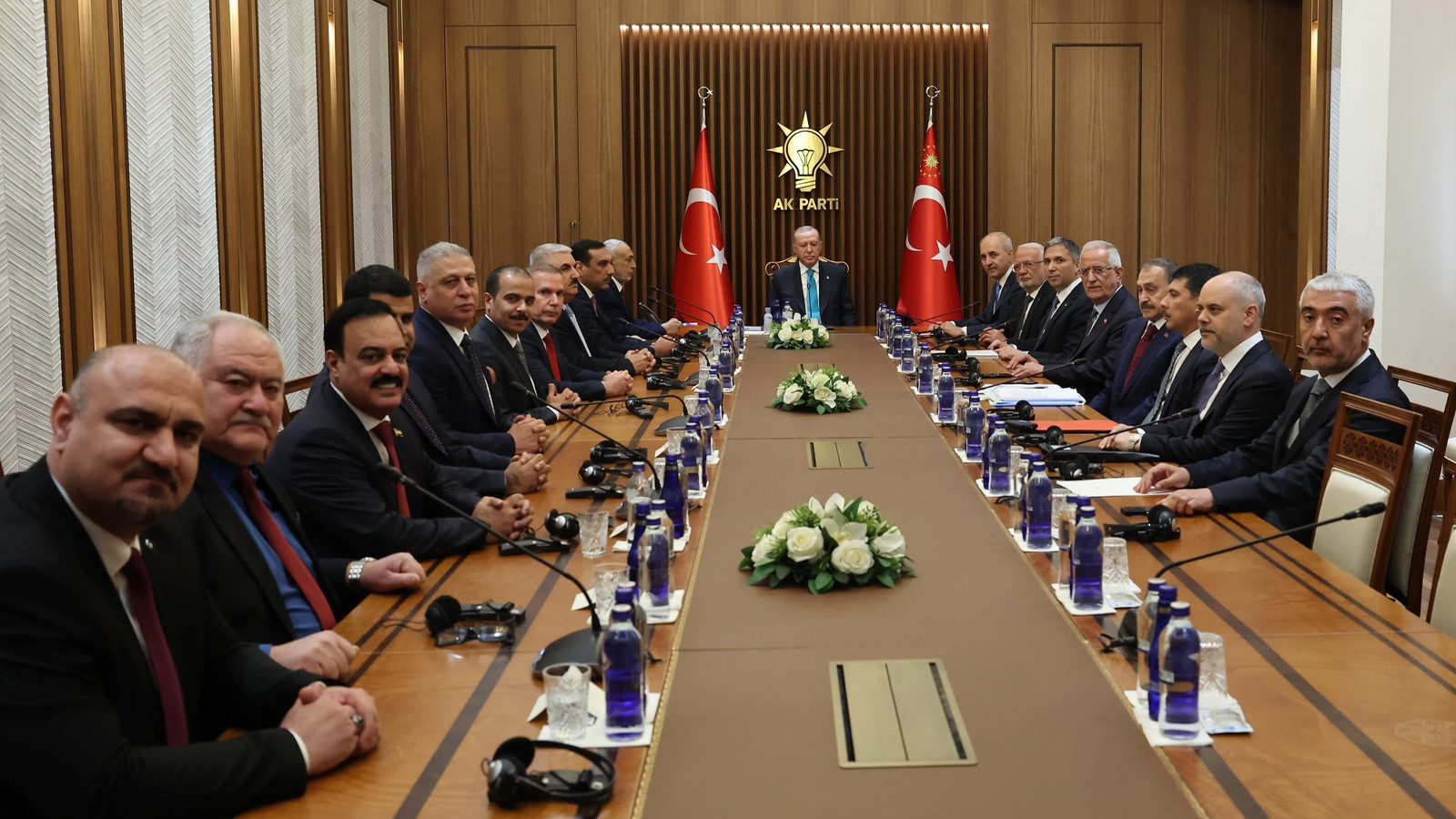 Cumhurbaşkanı Erdoğan, Irak Temsilciler Meclisi Başkanı Meşhedani'yi kabul etti thumbnail
