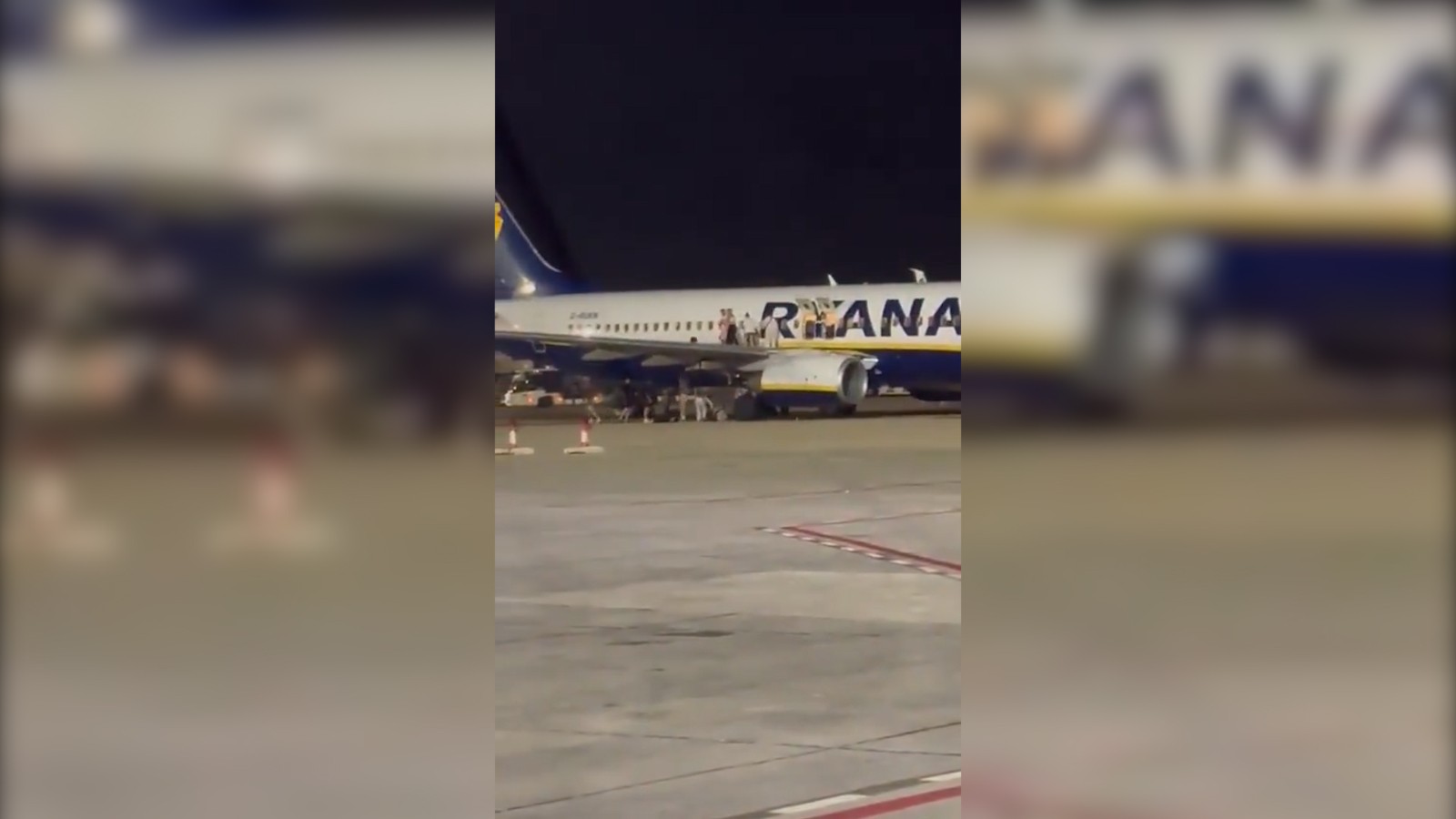 Yangın alarmını duyan yolcular uçağın kanadından atladı... Çok sayıda yaralı var
