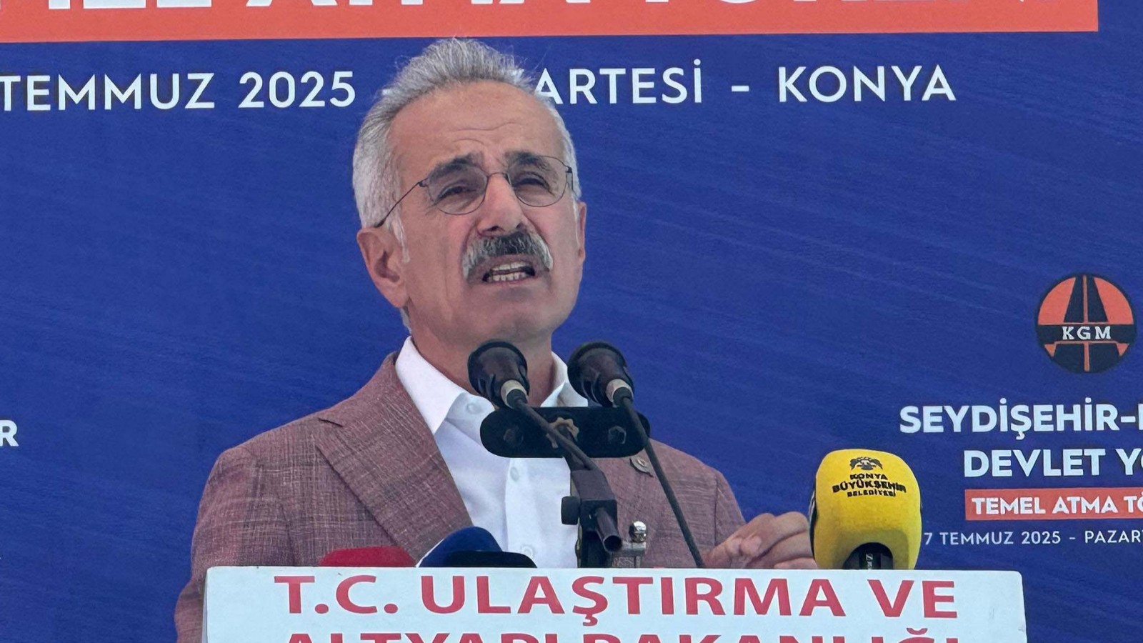 Bakan Uraloğlu: Seydişehir- Bozkır yoluyla yıllık 175 milyon lira tasarruf edeceğiz