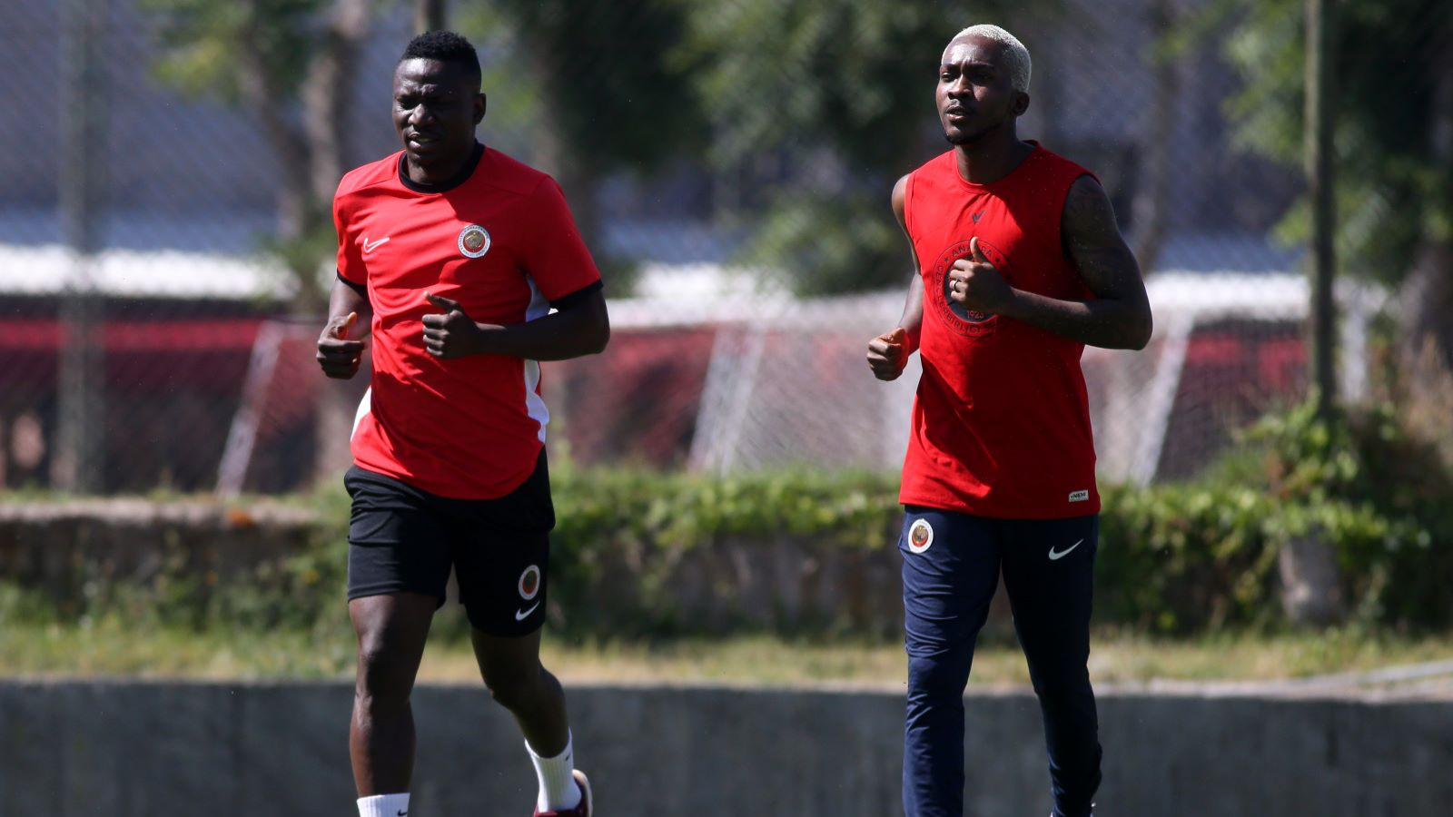 Gençlerbirliği'nin flaş transferi ilk antrenmanına çıktı