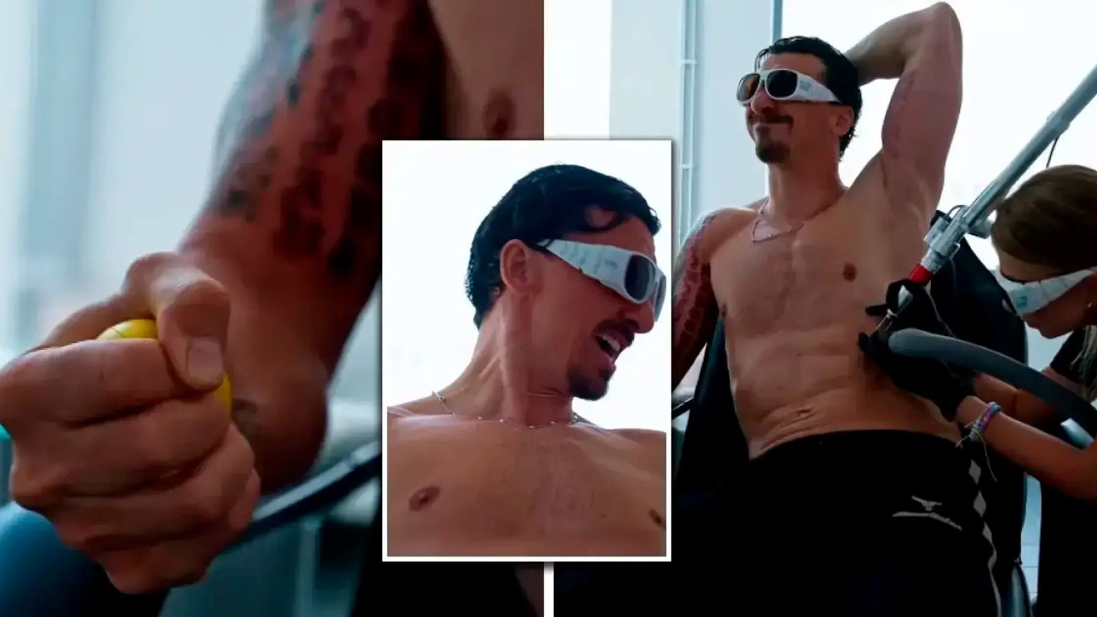 Zlatan Ibrahimovic ikonik dövmesini sildirdi
