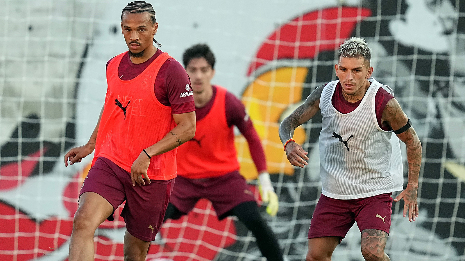 Leroy Sane, Galatasaray'daki ilk antrenmanına çıktı