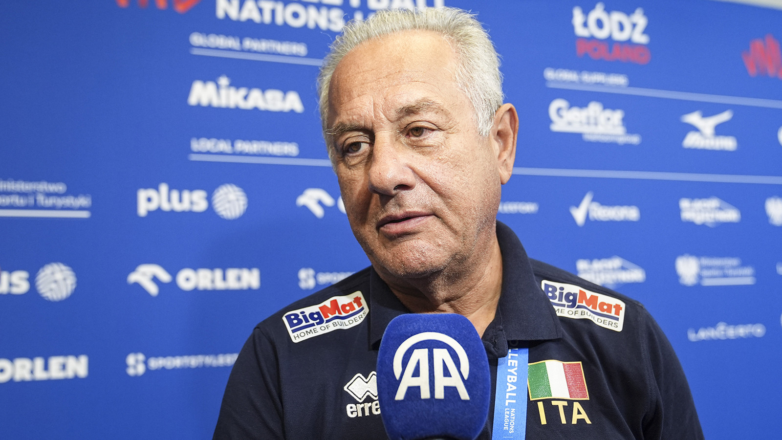 İtalya Kadın Milli Voleybol Takımı Başantrenörü Julio Velasco: “Şampiyon olduğumuz için çok mutluyuz”