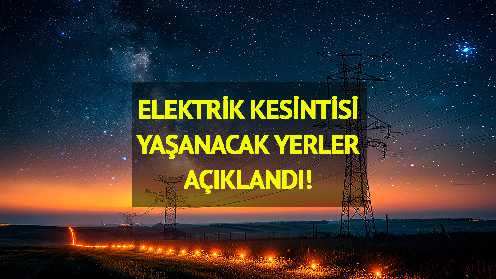 İstanbul’da elektrik kesintisi! BEDAŞ 30 Temmuz Çarşamba elektrik kesintilerinin olacağı ilçeleri açıkladı! İşte elektrik kesintisi yaşayan ilçeler