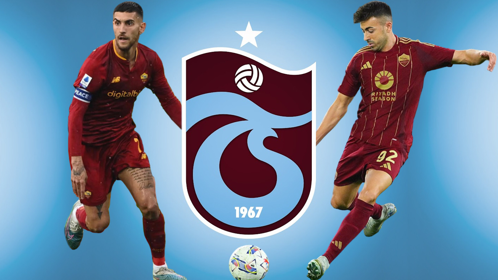 Trabzonspor’a Roma’dan çifte transfer!