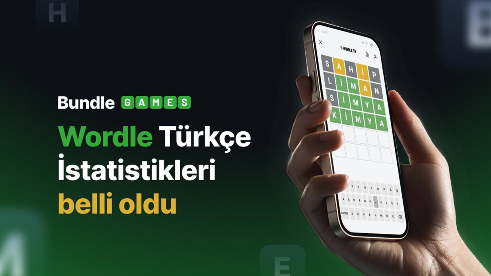 Wordle Türkçe istatistikleri belli oldu