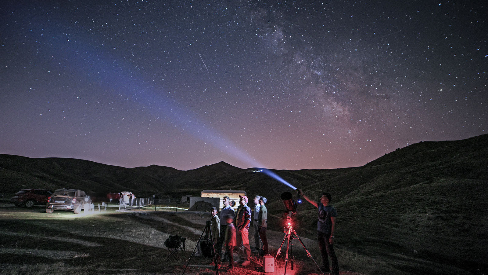 Perseid meteor yağmuru, Bitlis semalarında görsel şölen oluşturdu