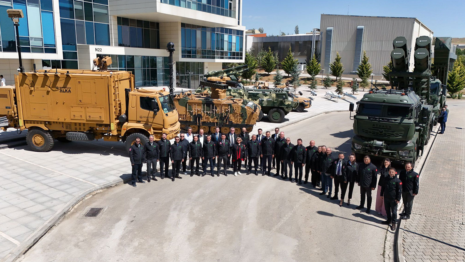 Roketsan basın mensuplarını ağırladı: 
