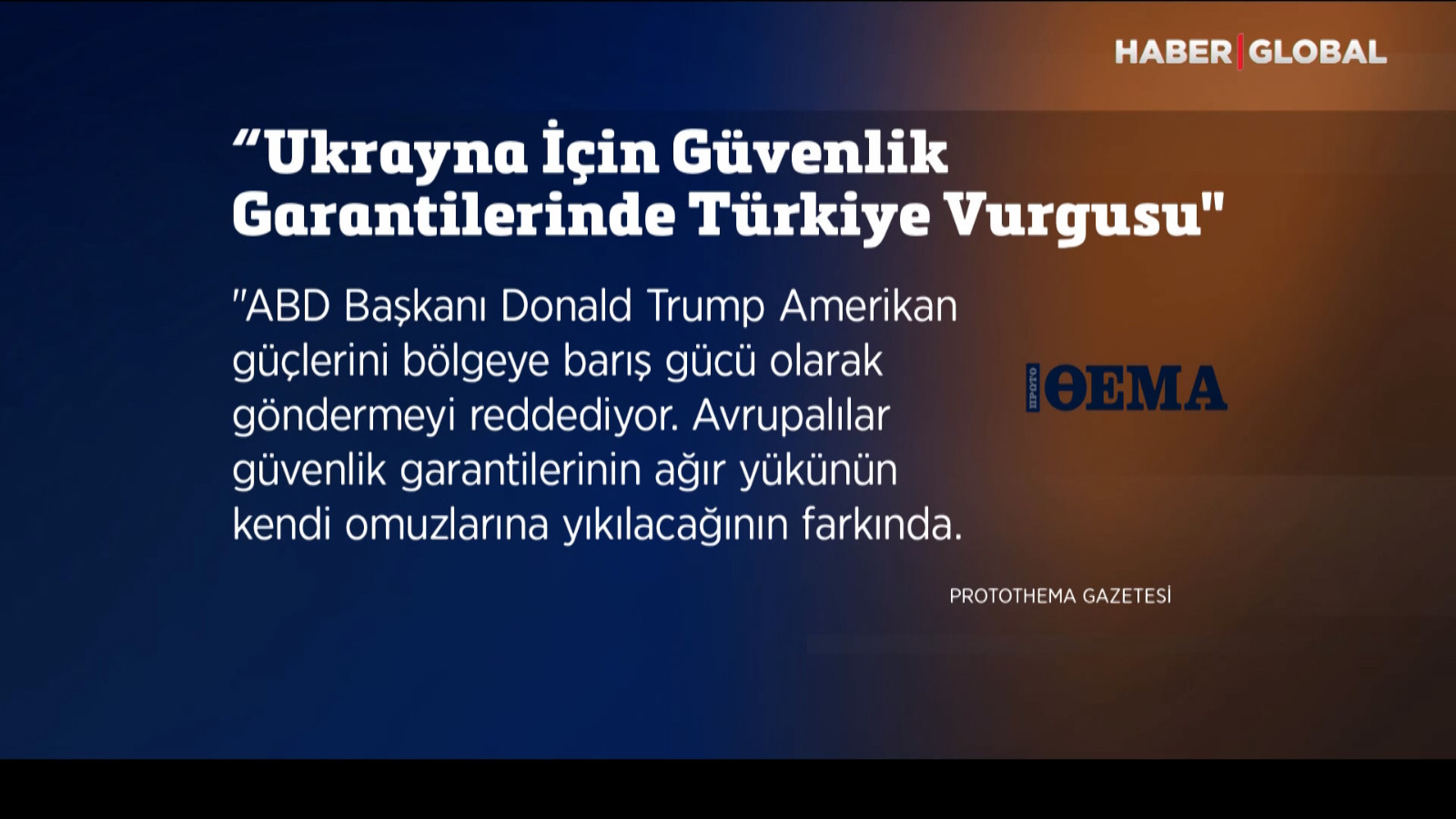 Türkiye güvenlik garantilerinde rol almak için istekli