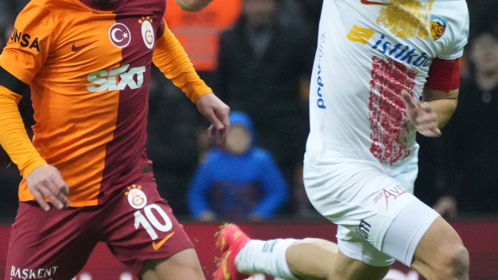 Galatasaray ile Kayserispor, Süper Lig’de 59. randevuda