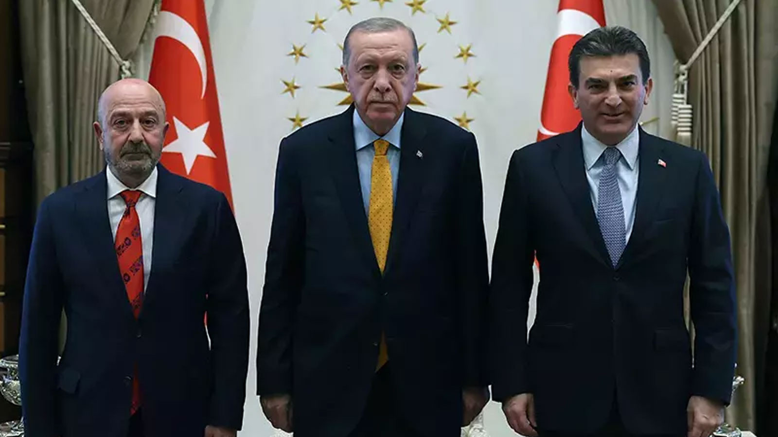 Cumhurbaşkanı Recep Tayyip Erdoğan, OYAK Heyeti'ni kabul etti