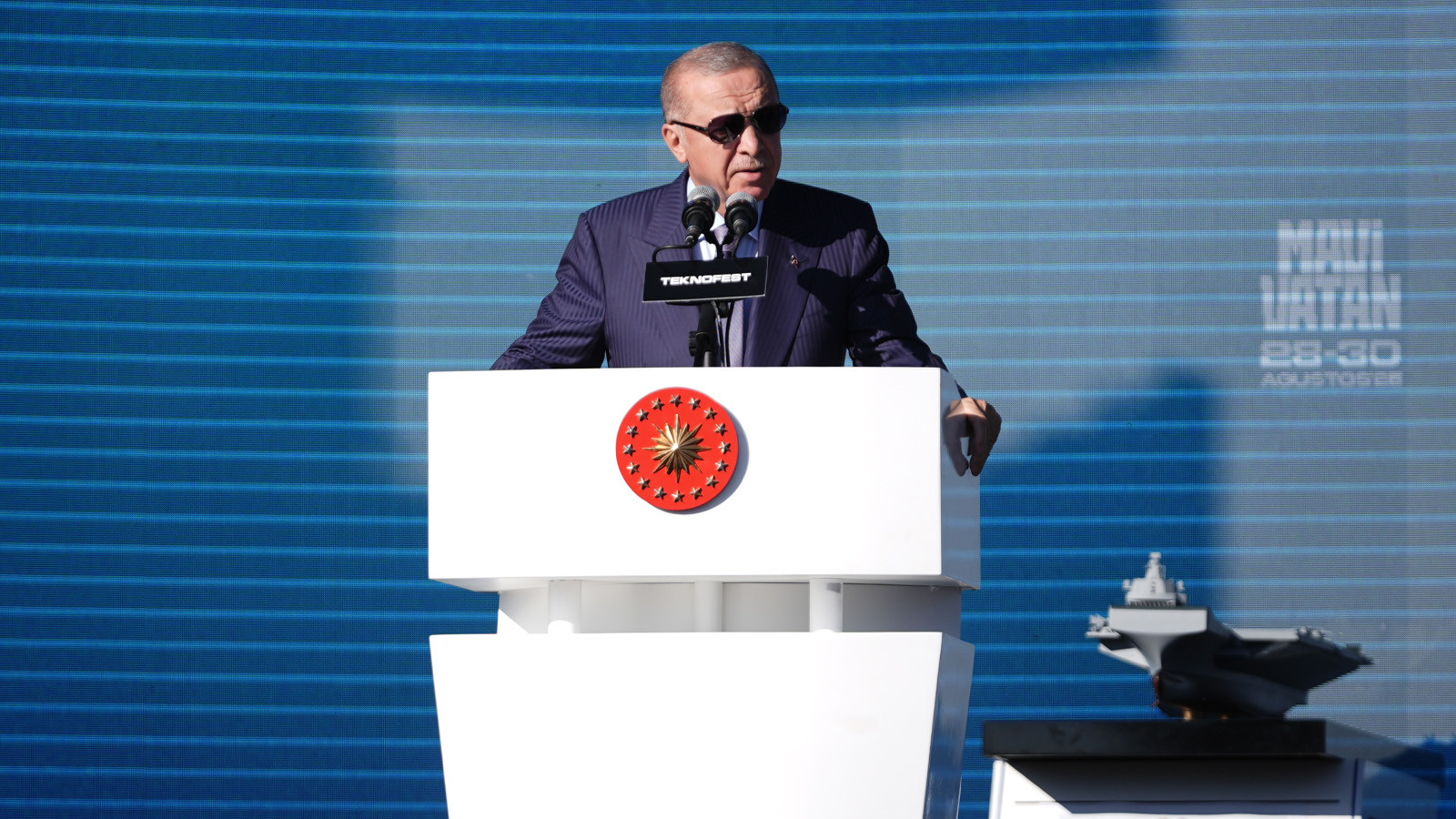 Cumhurbaşkanı Erdoğan: Savunma sanayimiz her alanda destan yazıyor