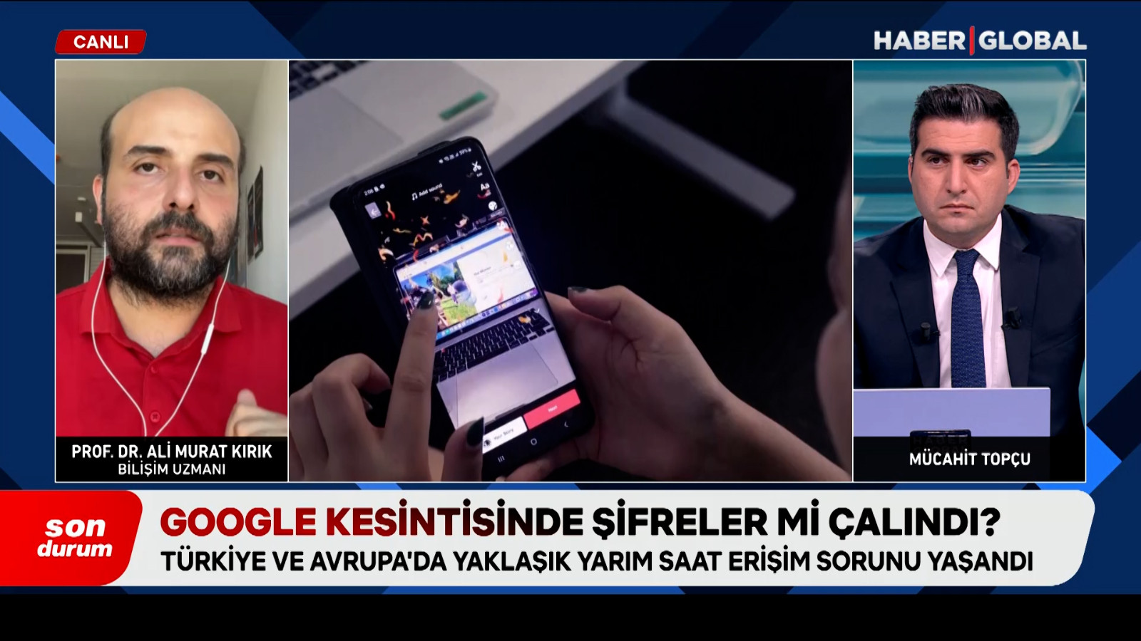 Google kesintisinde şifreler mi çalındı?