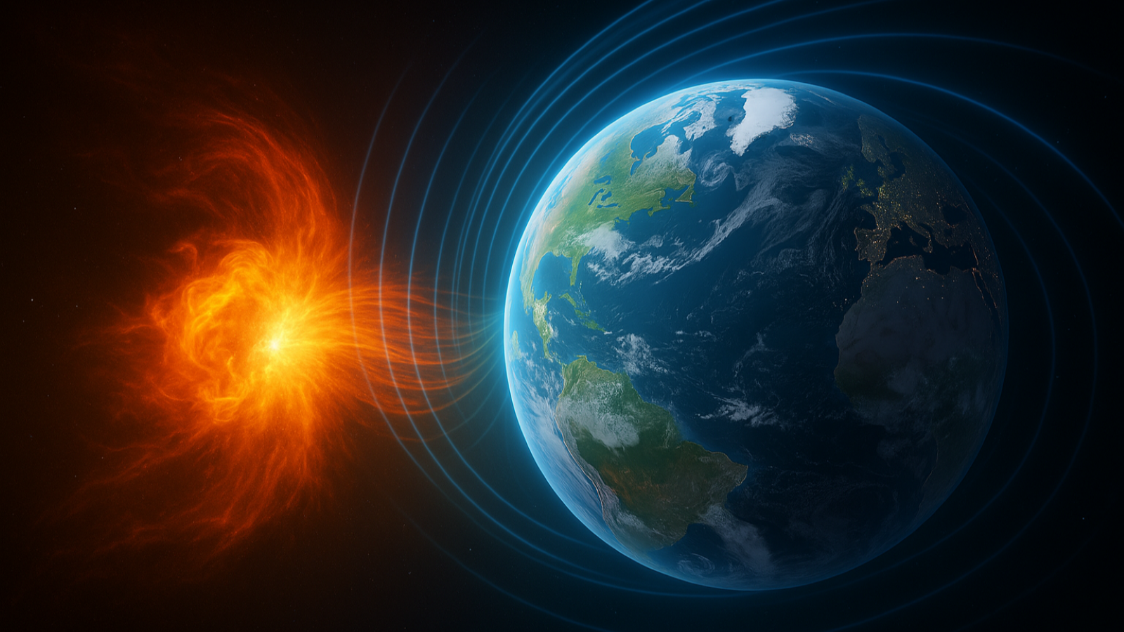 Beklenmedik bir manyetik fırtına yaşandı