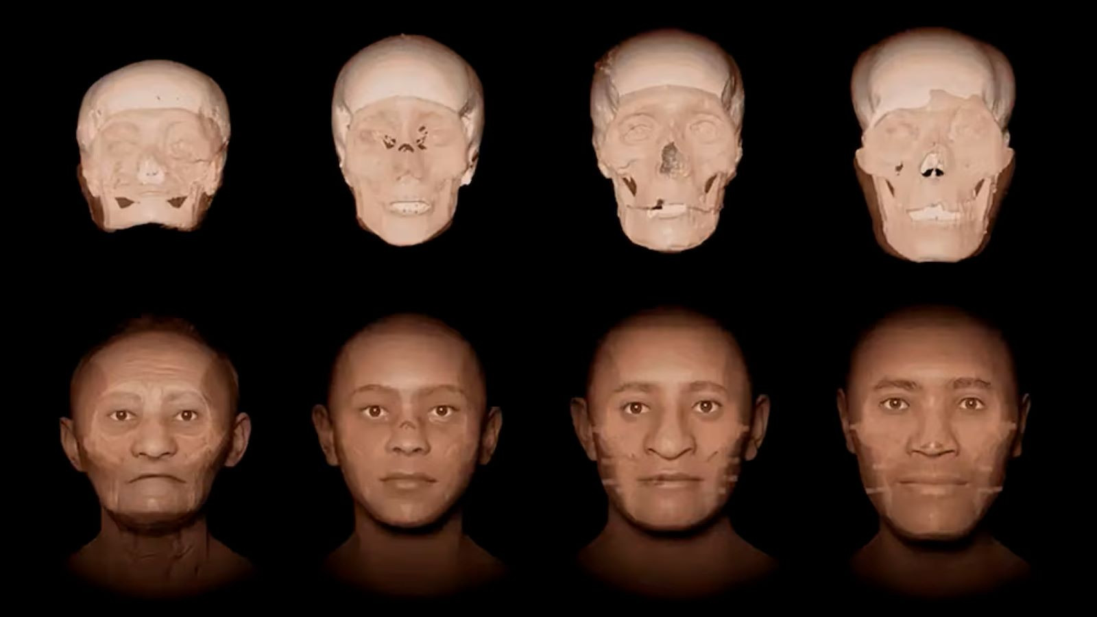 And Dağları mumyalarının ölüm maskelerinin ardındaki gizem çözüldü
