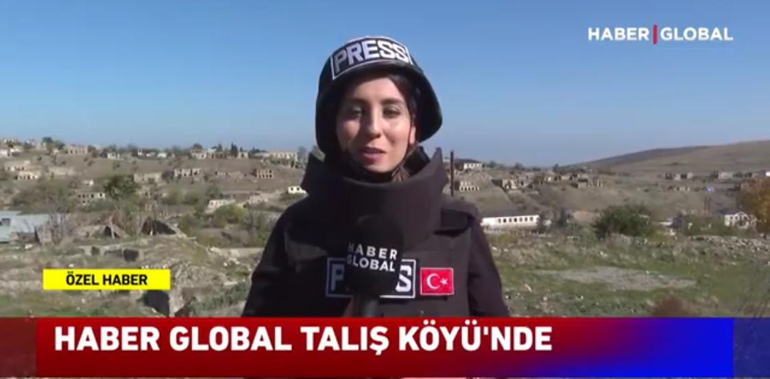 Haber Global işgalden kurtarılan stratejik Talış köyüne gitti