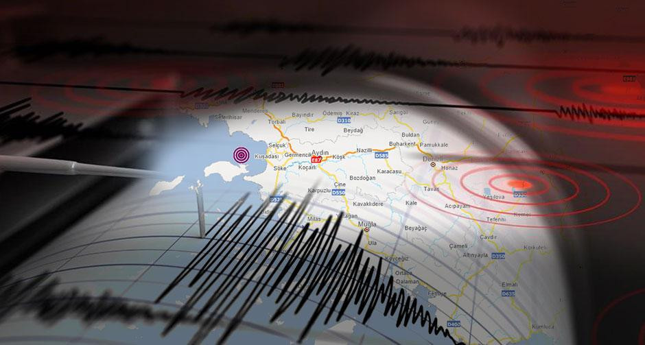 Kusadasi Korfezi Nde 4 8 Buyuklugunde Deprem
