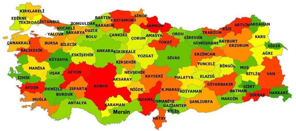 Yasak olmamasına rağmen Yalova, Karaman, Osmaniye, Kilis ve Adıyaman'a giriş çıkış yapılamayacak - Resim : 1