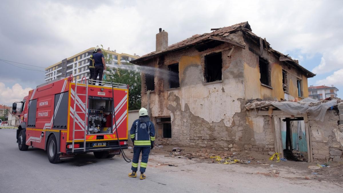 Konya'da 3 kız kardeşin feci şekilde can verdiği yangında kahreden detay! - Resim : 1